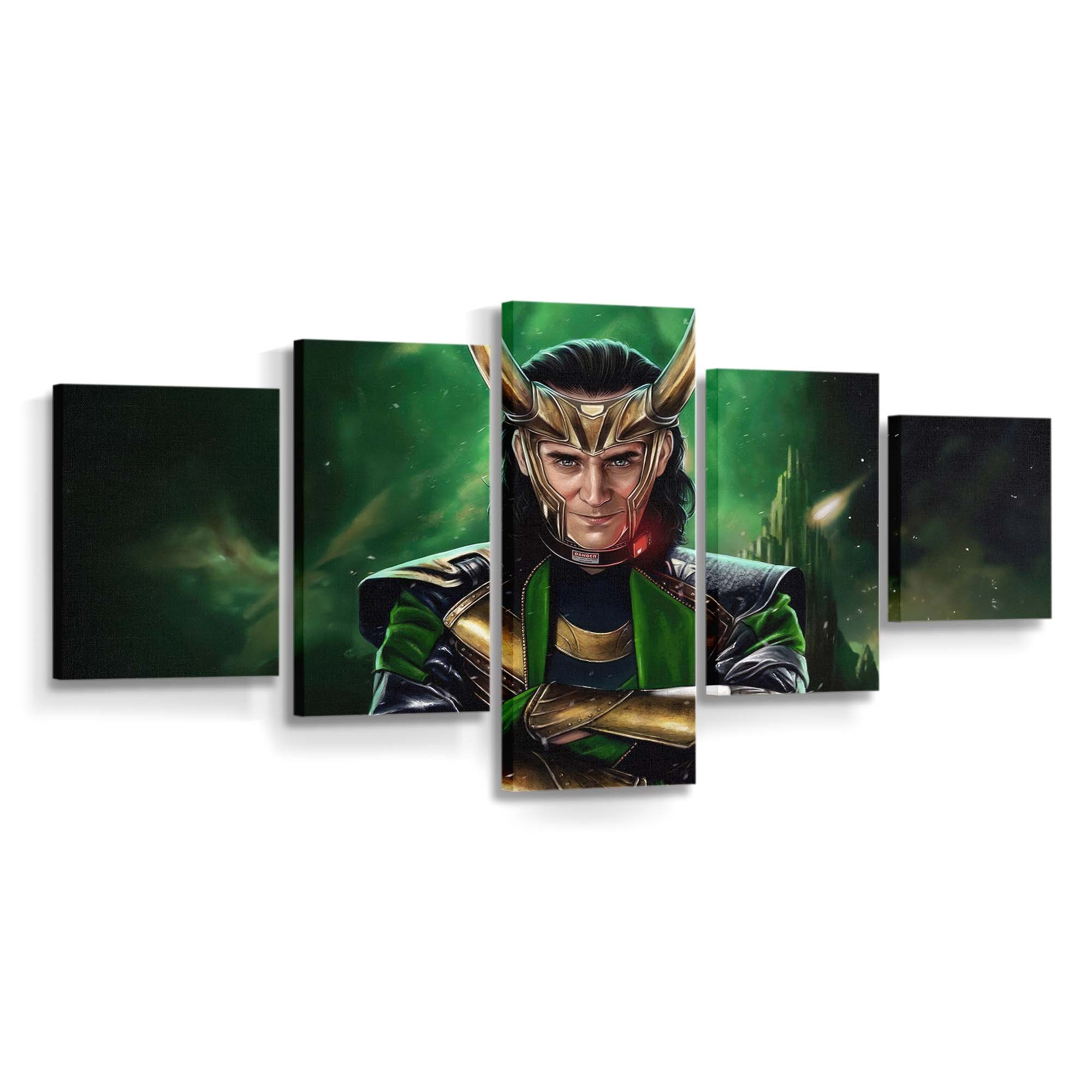 Loki, der listige Unruhestifter Leinwandbild - Wanddeko