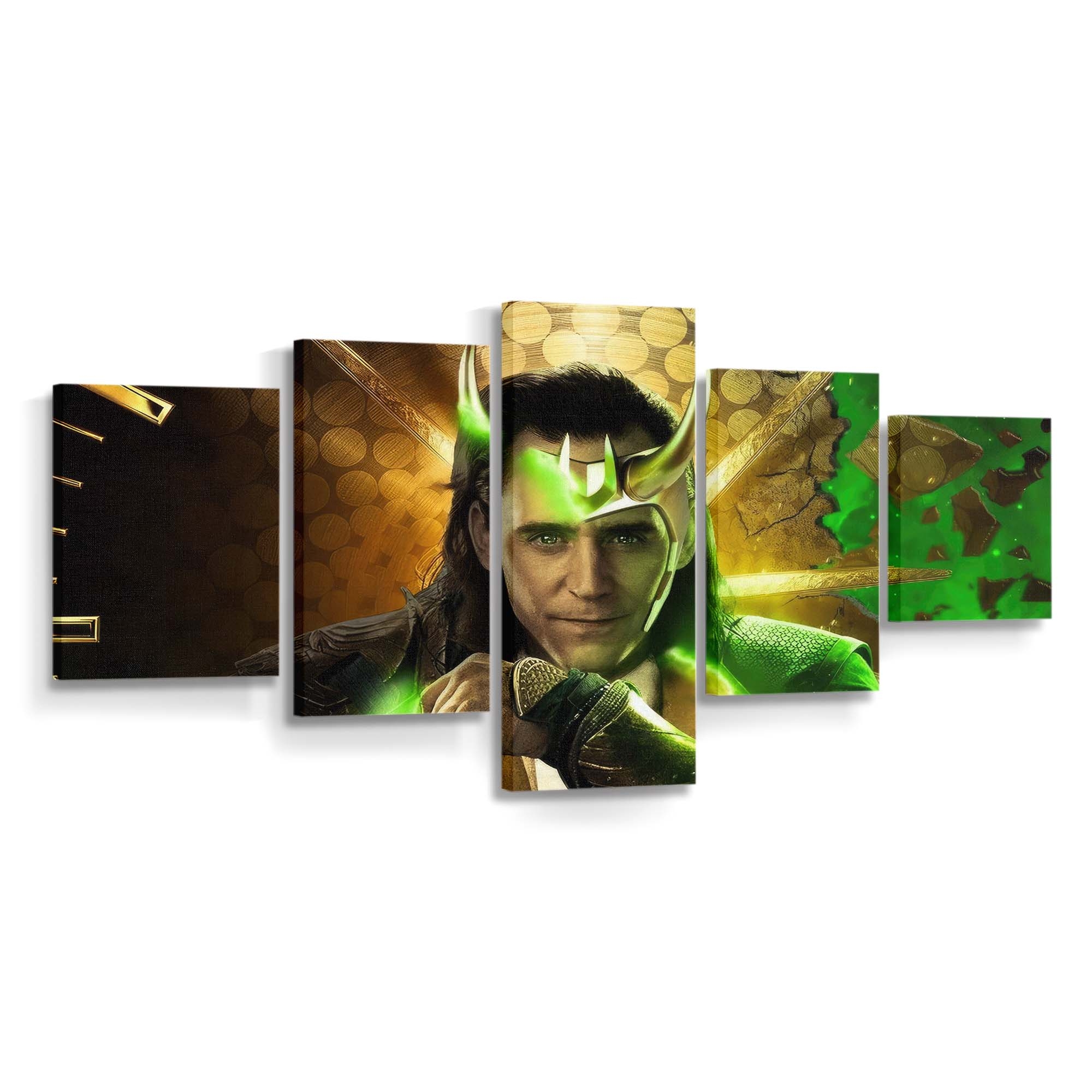 Loki, König von Asgard Leinwandbild - Wanddeko