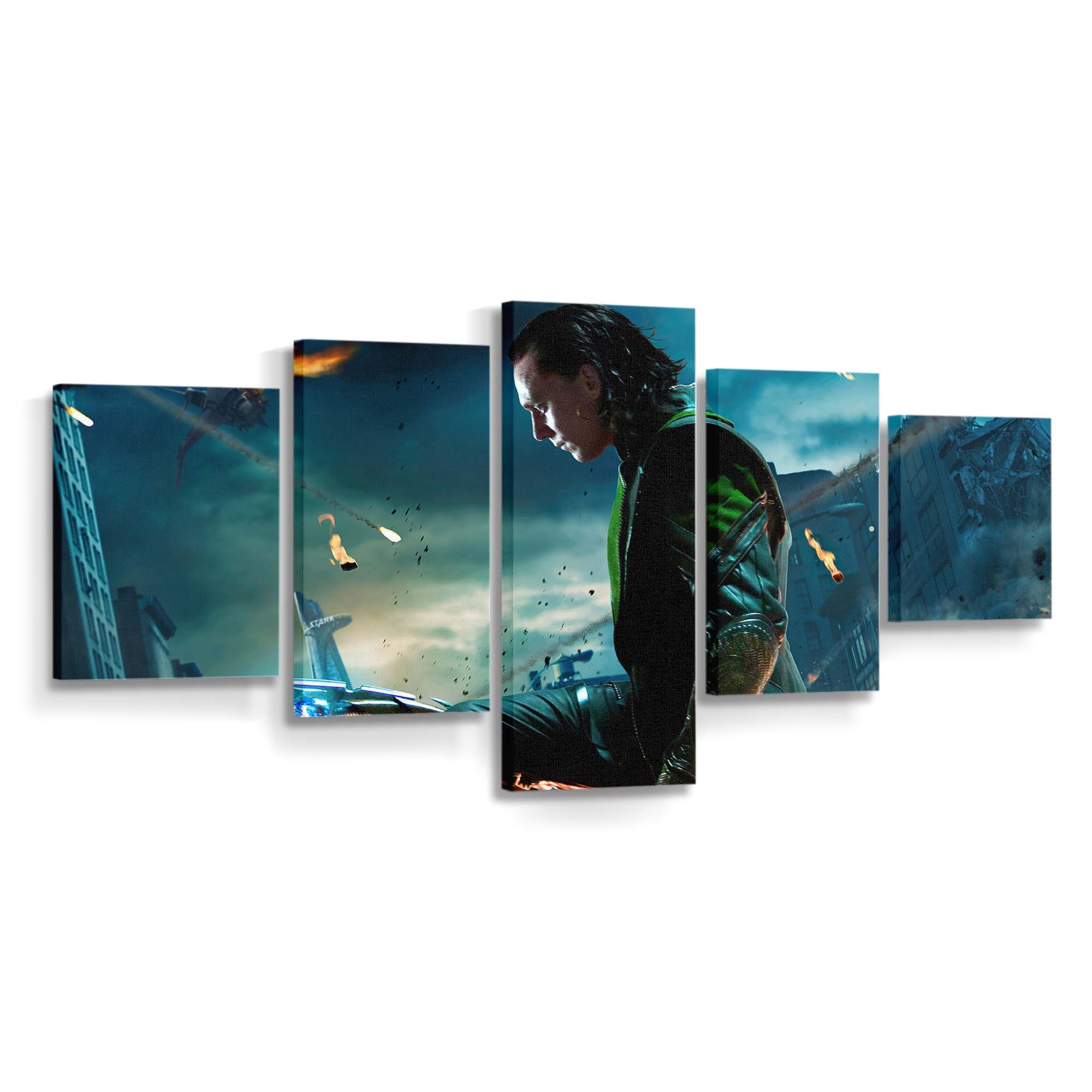 Loki Avengers Leinwandbild - Wanddeko