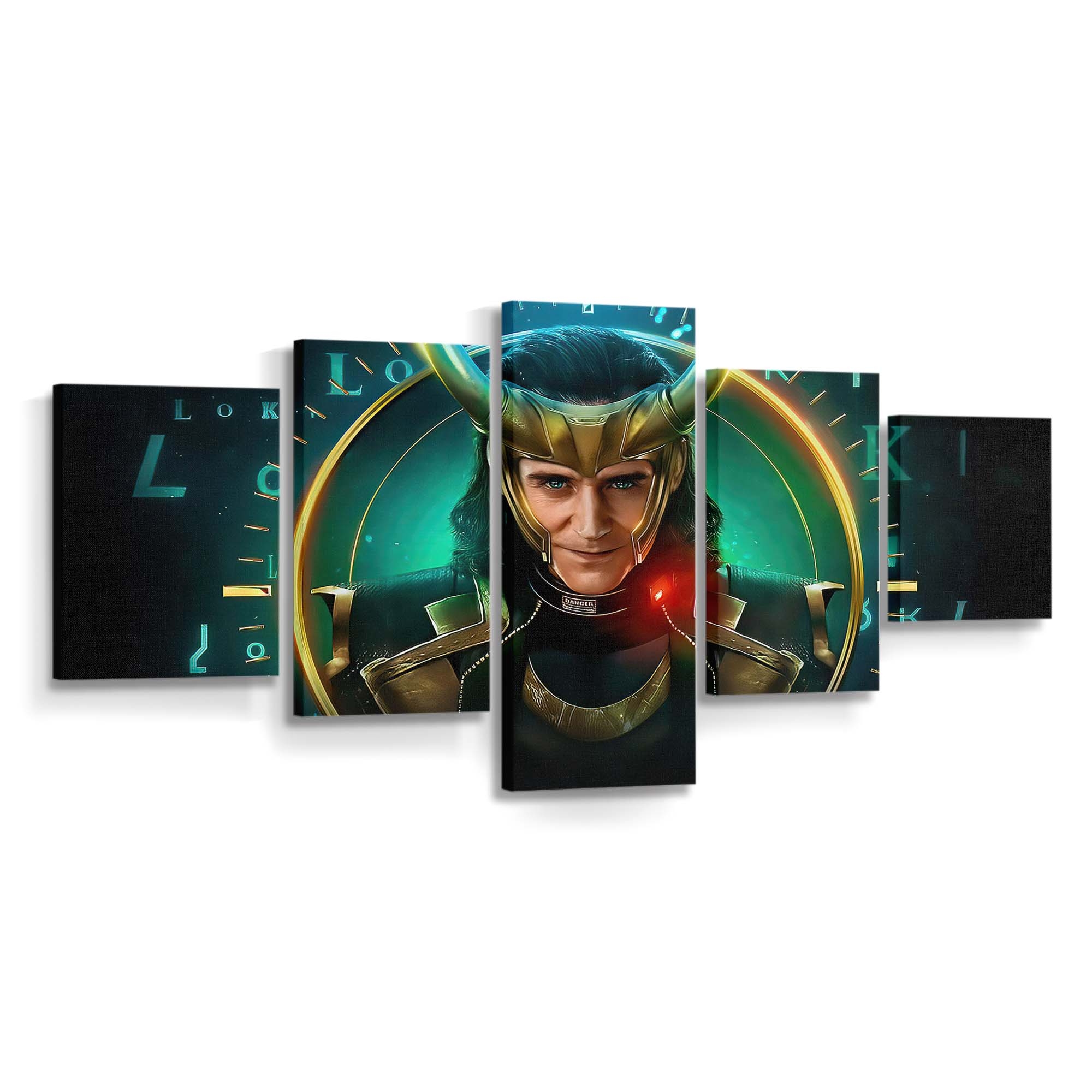 Loki Destaque Home Leinwandbild - Wanddeko