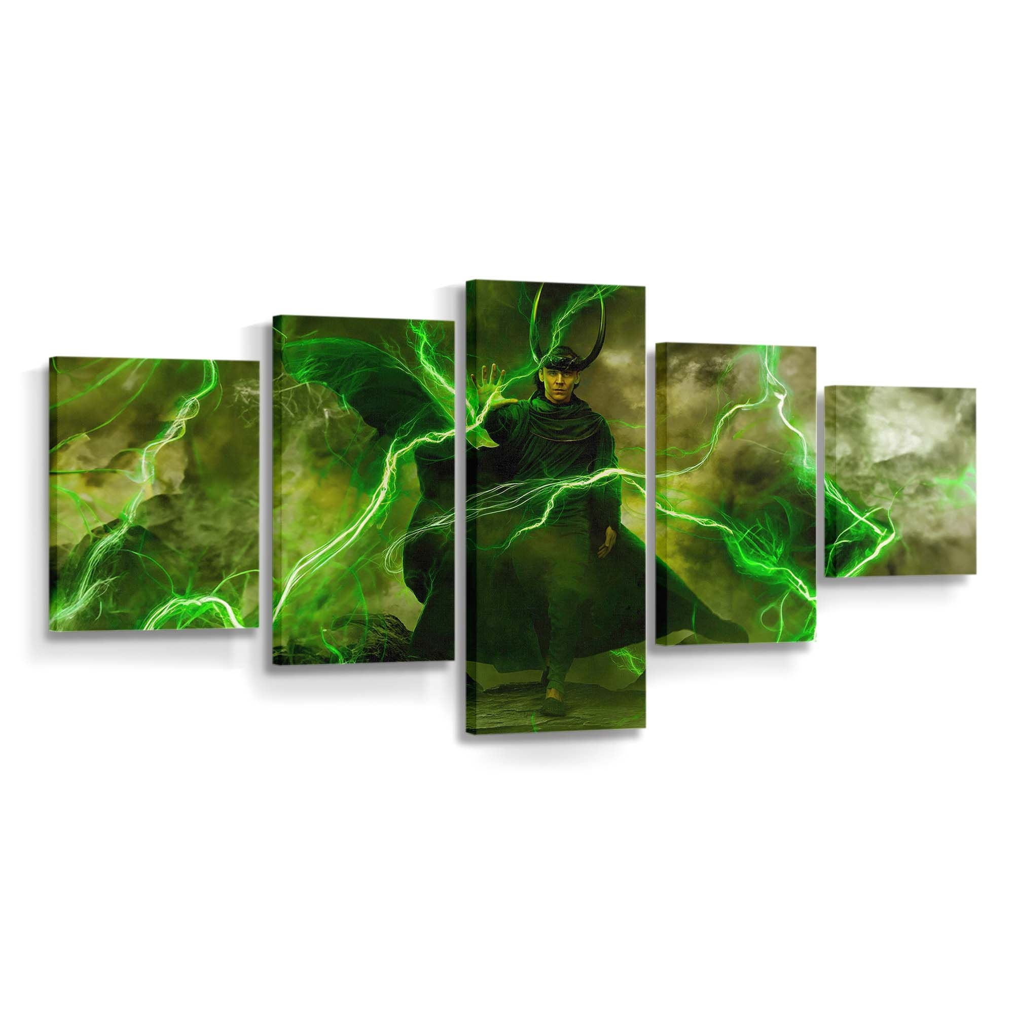 Loki Gott Leinwandbild - Wanddeko