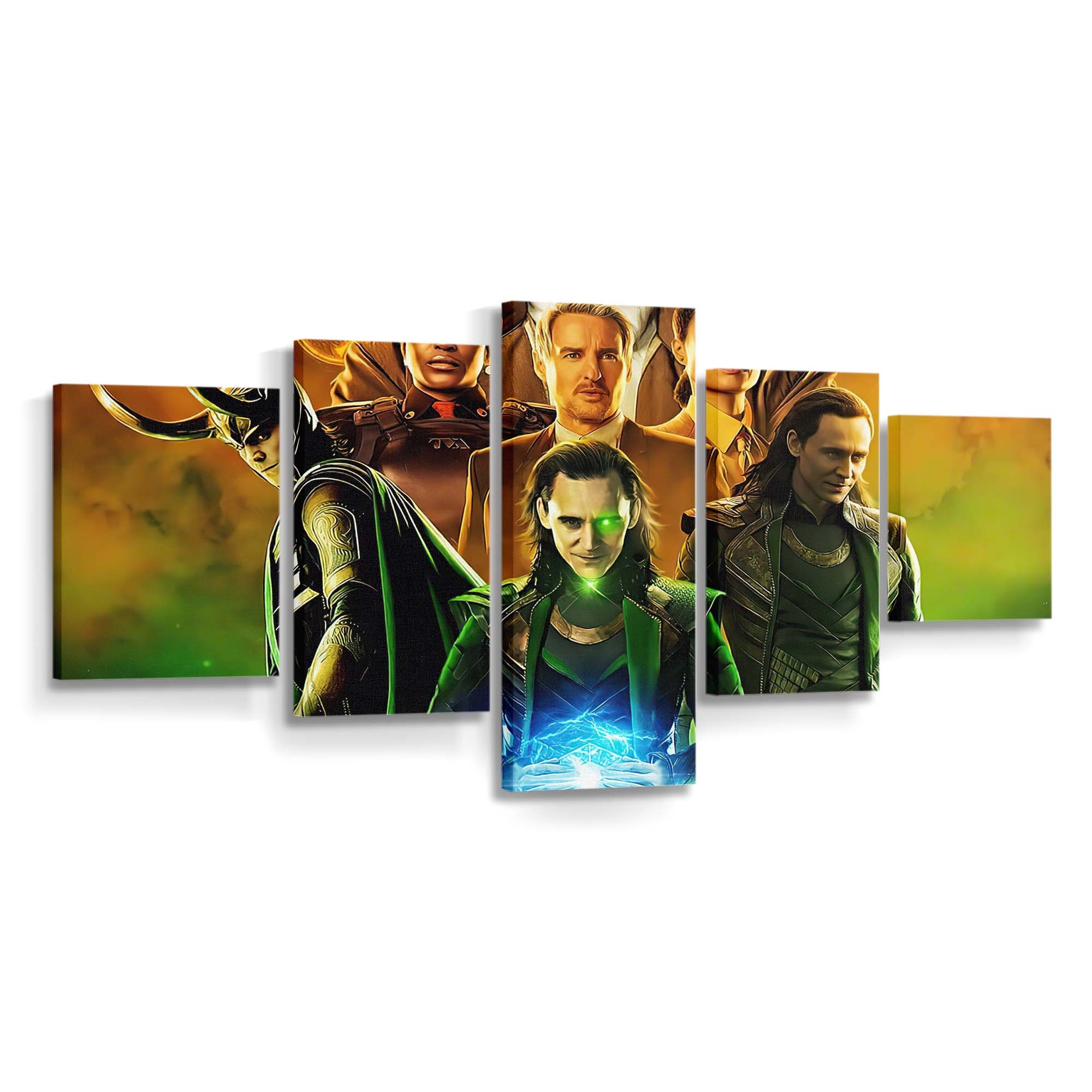 Loki Marvel-Fernsehserie Leinwandbild - Wanddeko