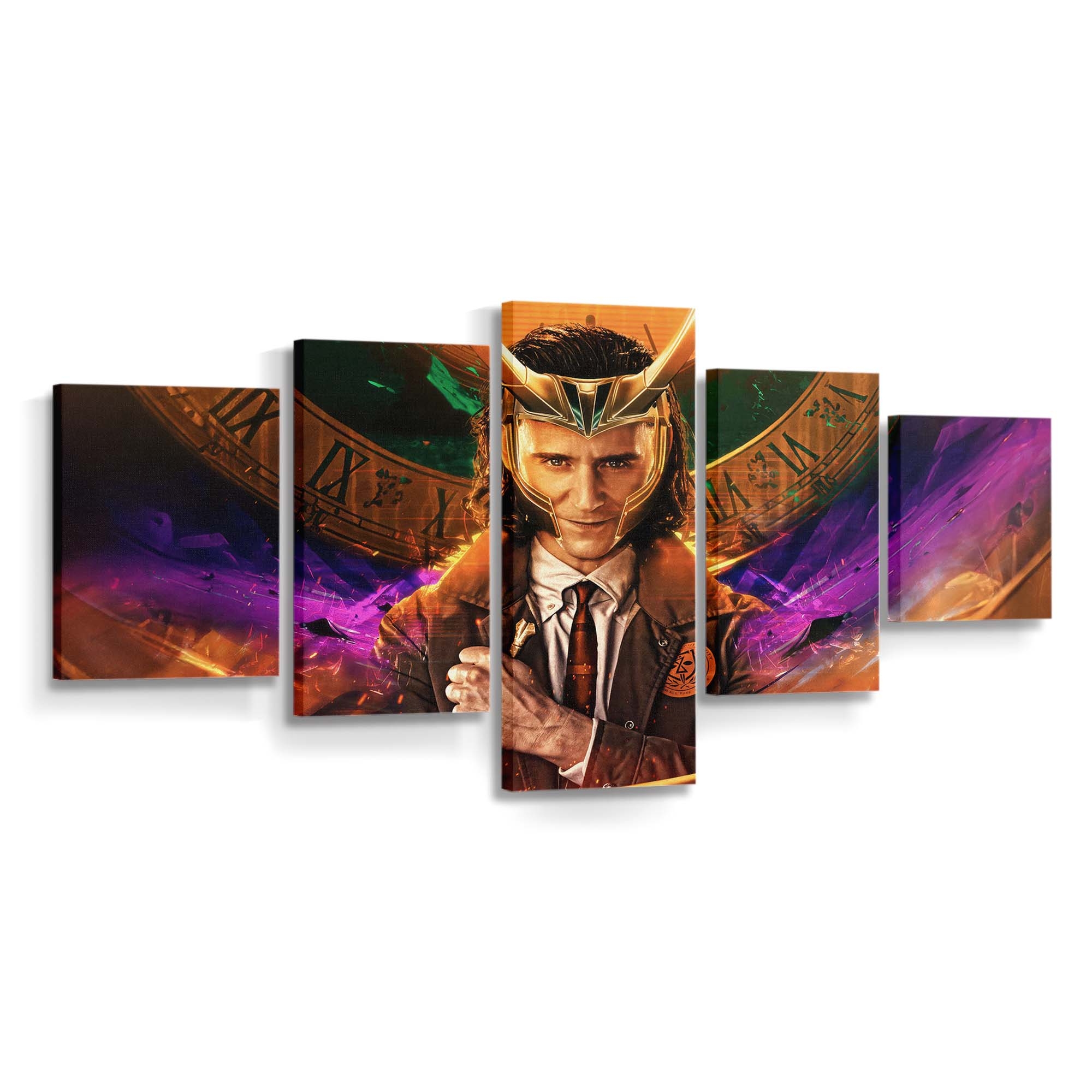 Loki Staffel 2 Finale Leinwandbild - Wanddeko