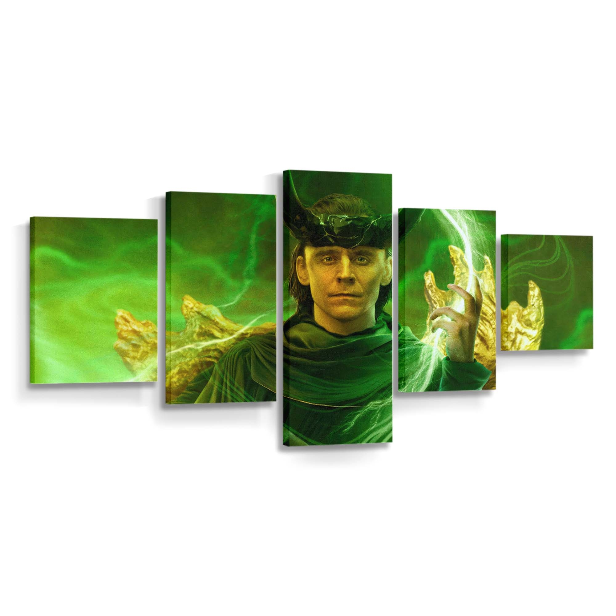 Loki Staffel 2 Unfug Leinwandbild - Wanddeko