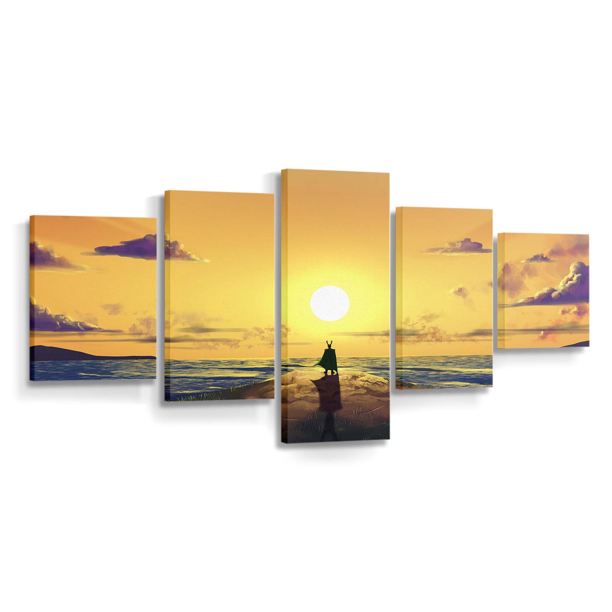 Loki Die Sonne wird scheinen Leinwandbild - Wanddeko