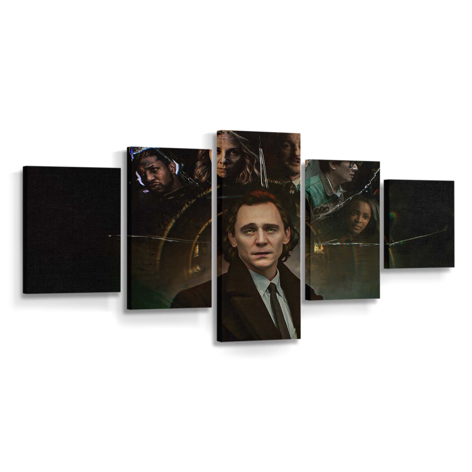 Loki Wandteppich des Chaos Leinwandbild - Wanddeko