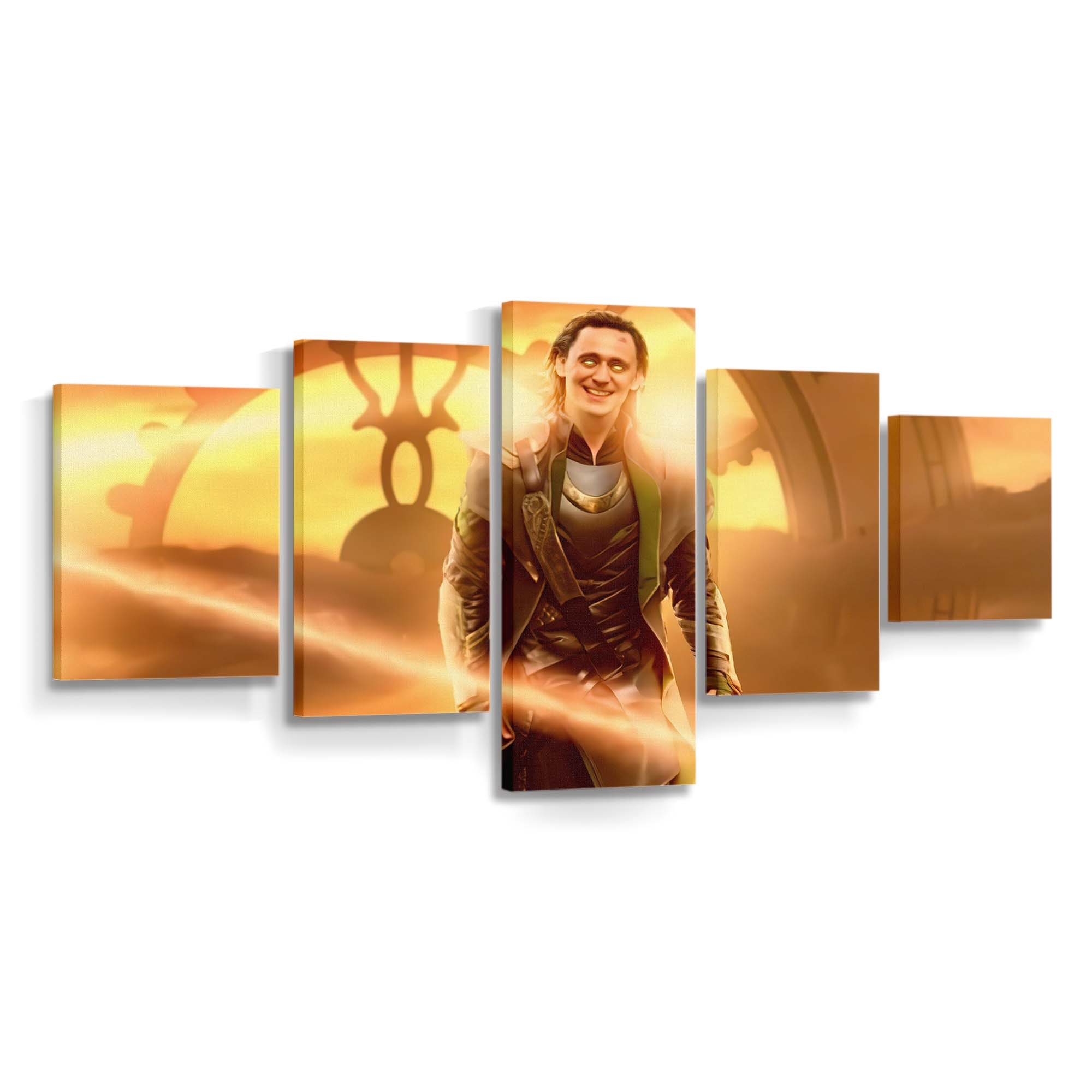 Loki, der Gott der Unruhe Leinwandbild - Wanddeko