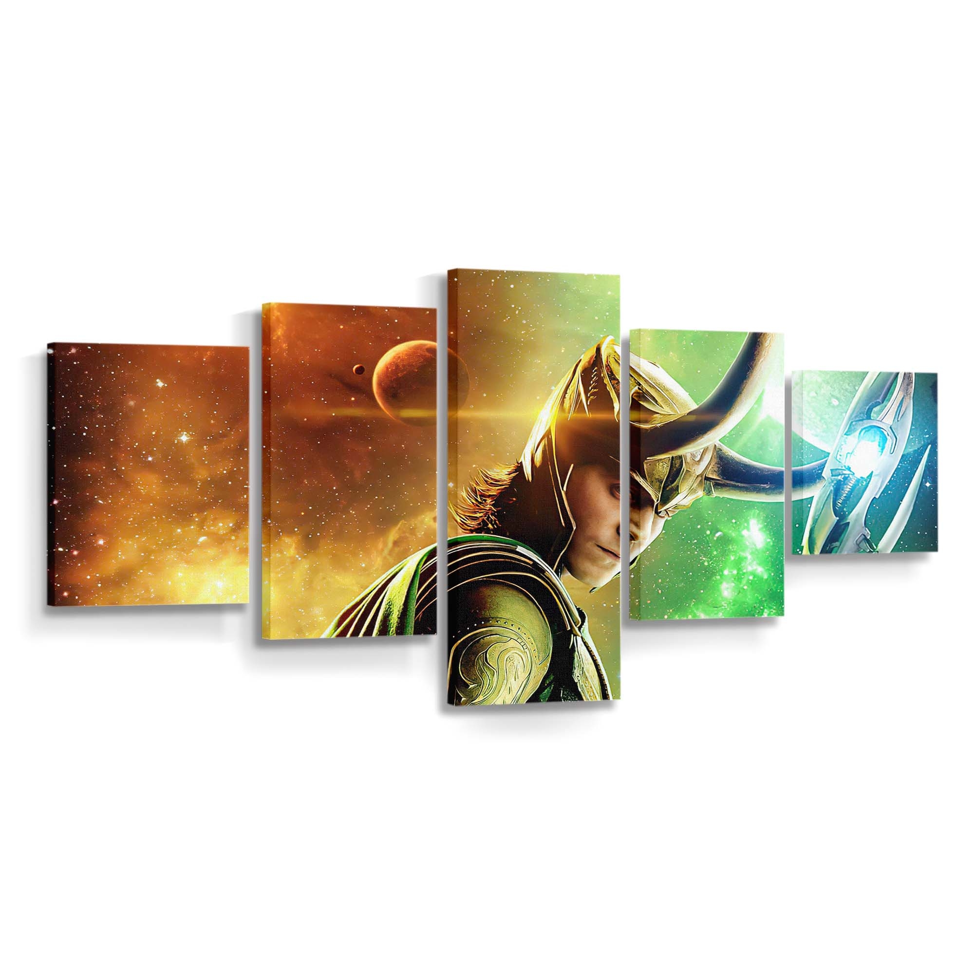 Loki, der Gott der Unruhe 2 Leinwandbild - Wanddeko