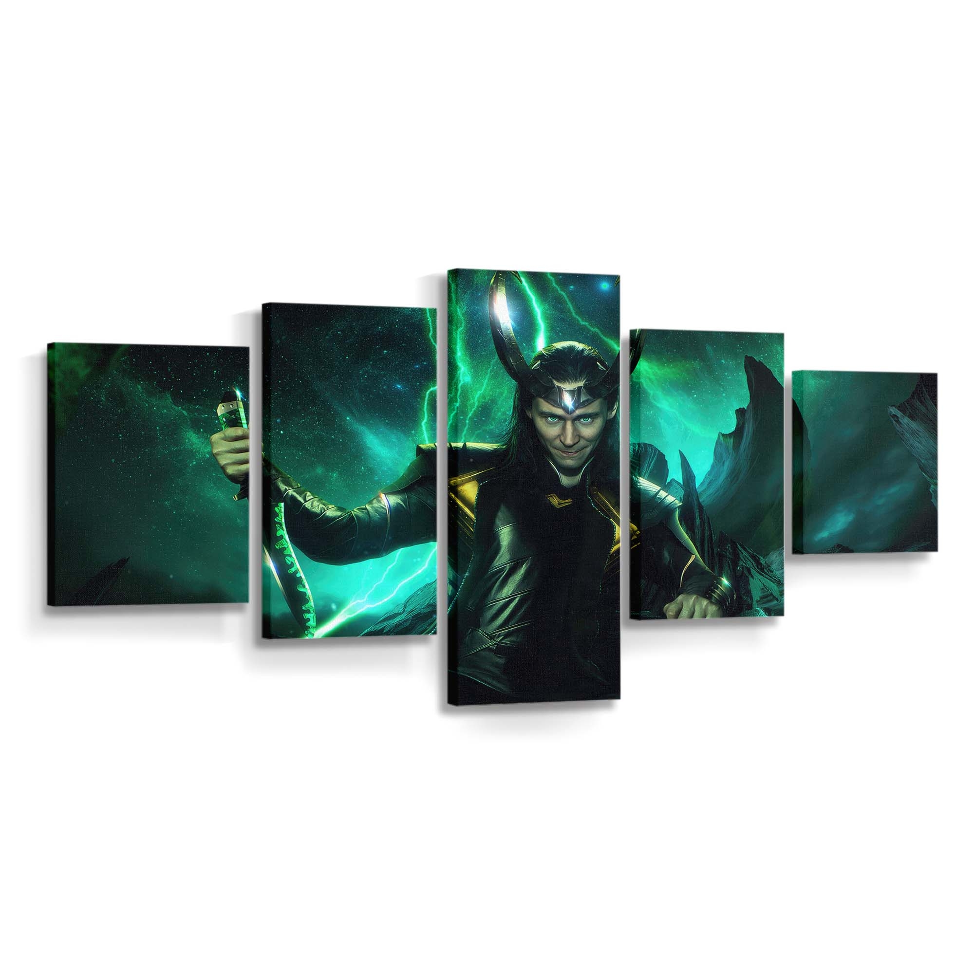 Loki, der König der Unruhe Leinwandbild - Wanddeko