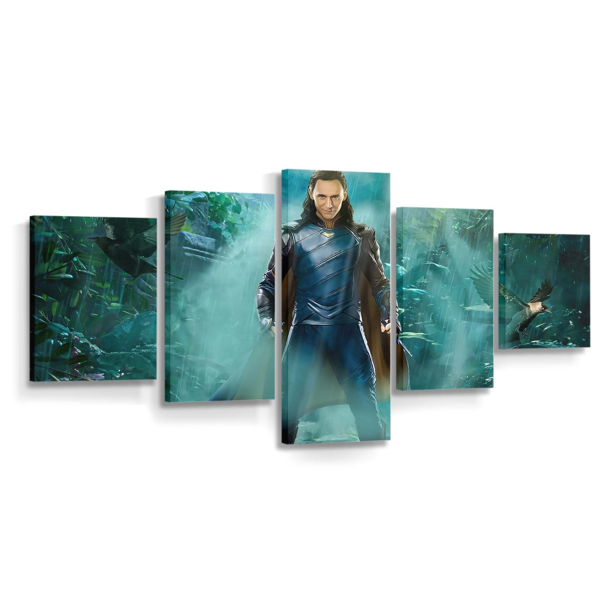 Loki Wo Unfug liegt Leinwandbild - Wanddeko