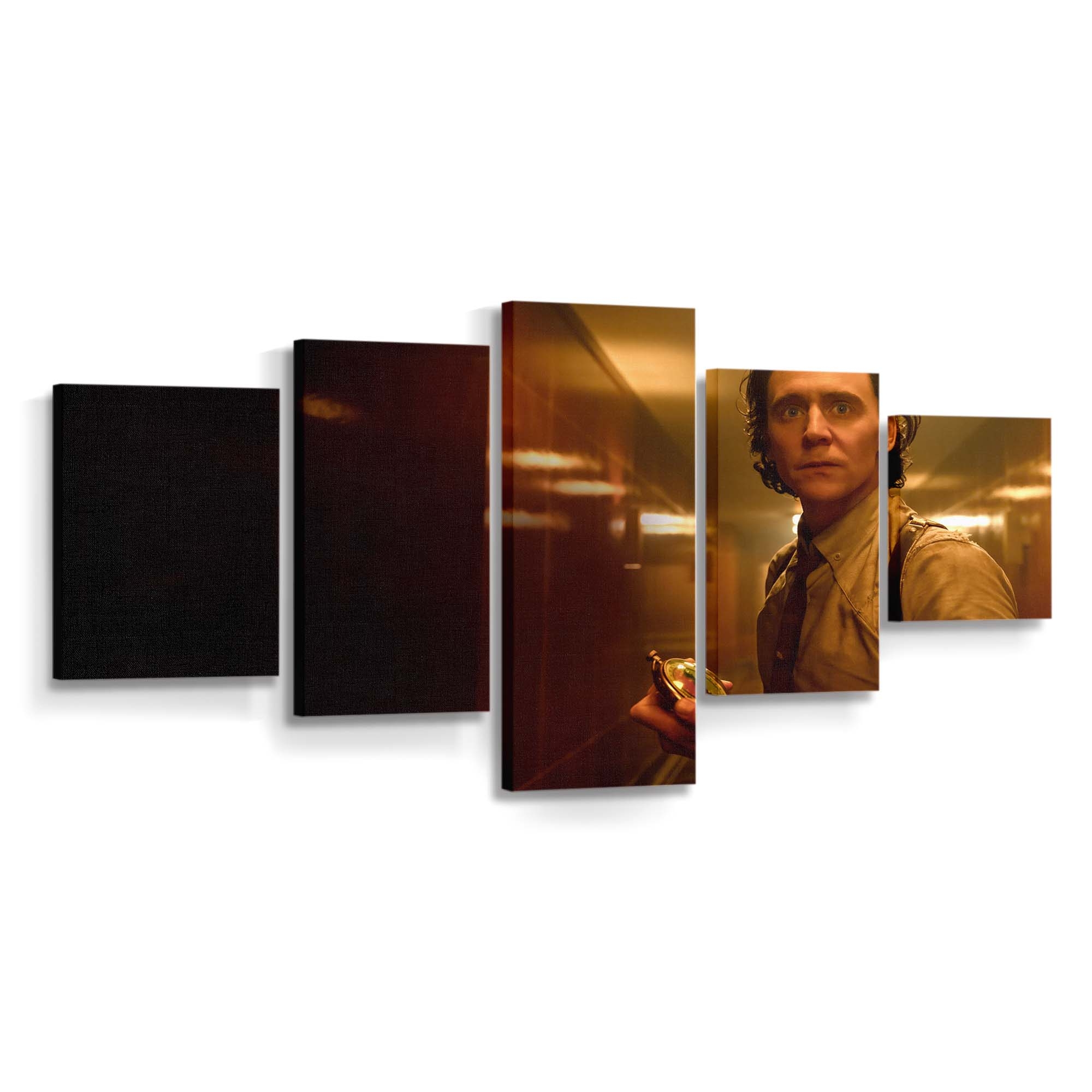 Tom Hiddleston als Loki in Staffel 2 Leinwandbild - Wanddeko