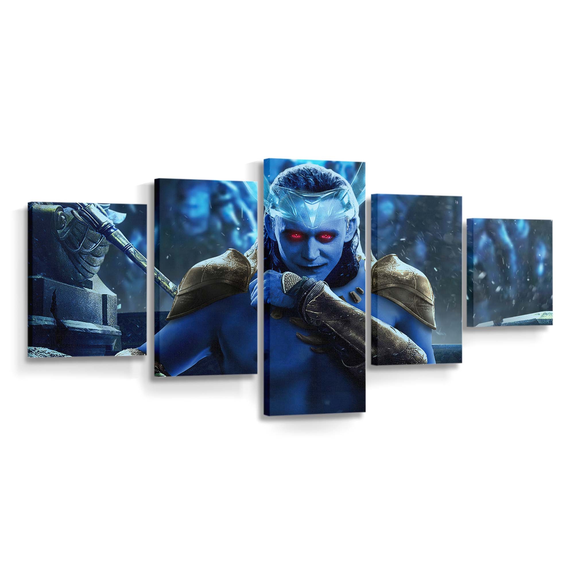 Was wäre, wenn Prinz Loki Leinwandbild - Wanddeko