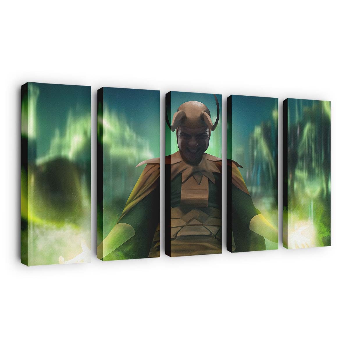 Klassischer Loki Leinwandbild - Wanddeko