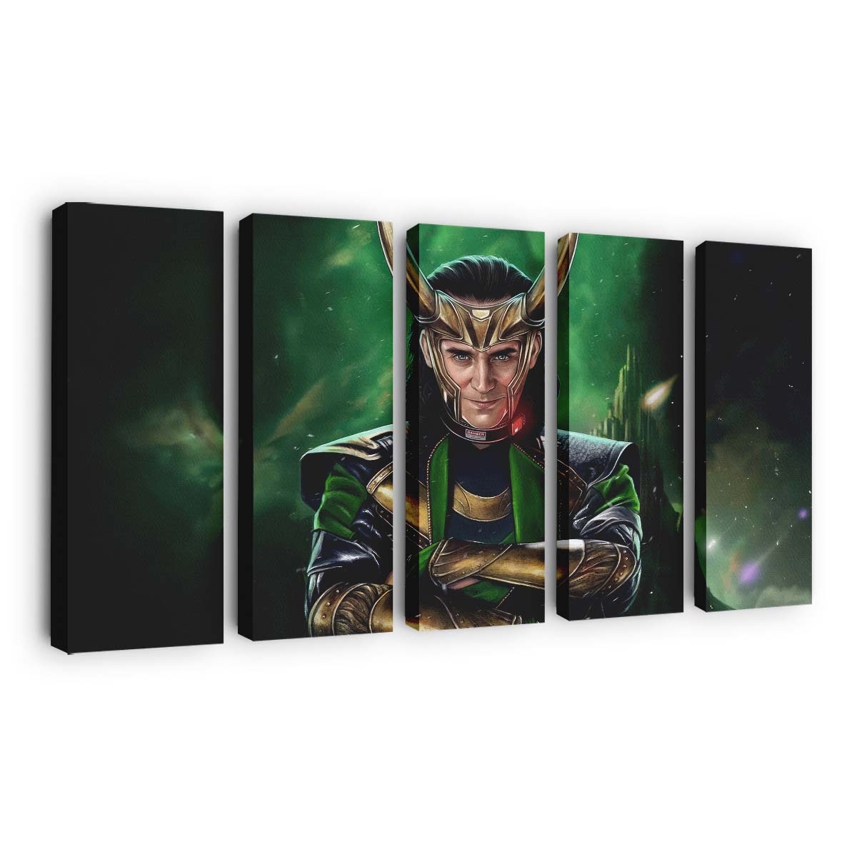 Loki, der listige Unruhestifter Leinwandbild - Wanddeko