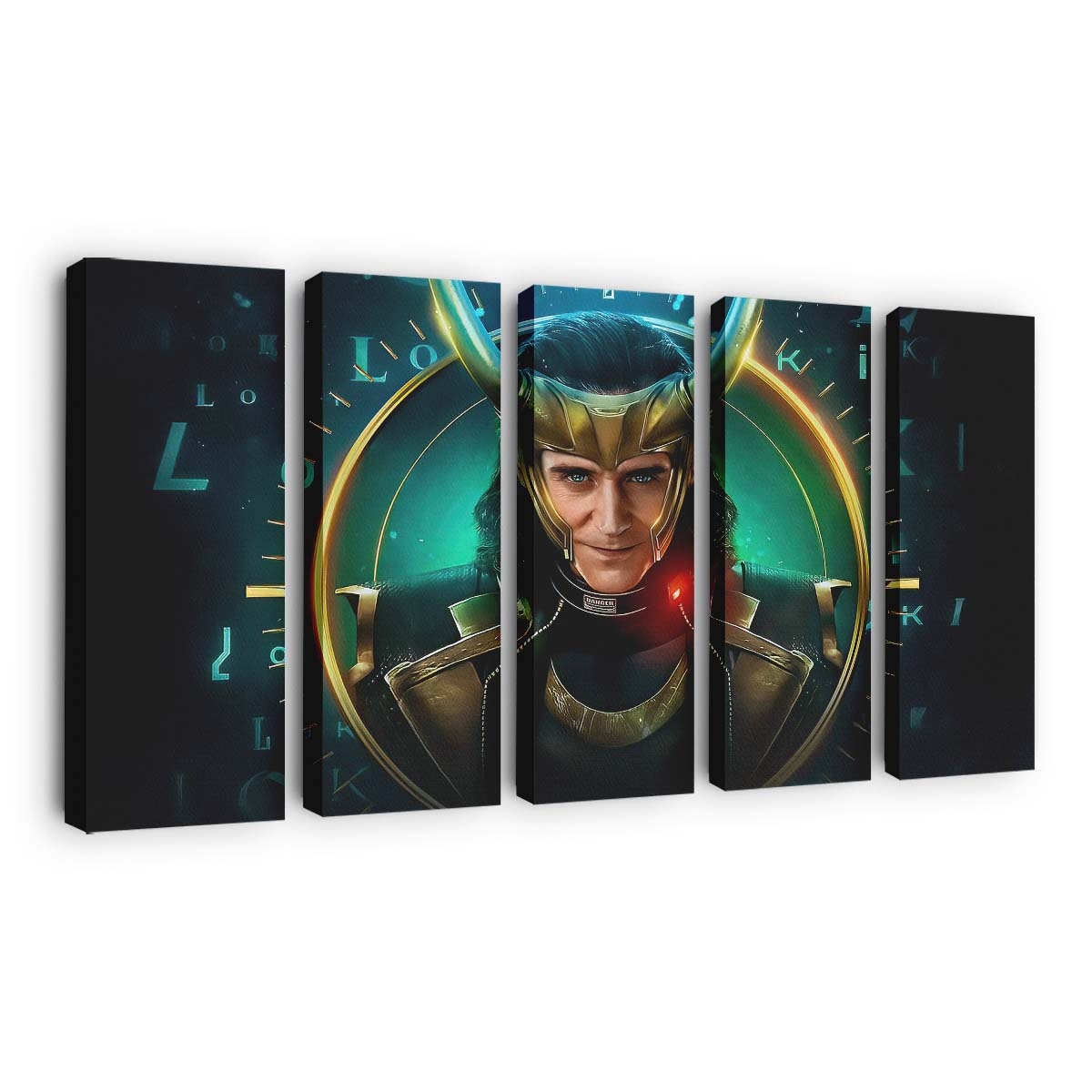 Loki Destaque Home Leinwandbild - Wanddeko
