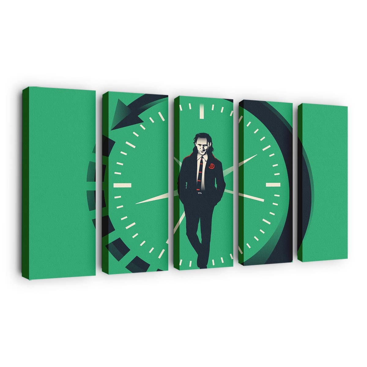 Loki Fan Made Leinwandbild - Wanddeko