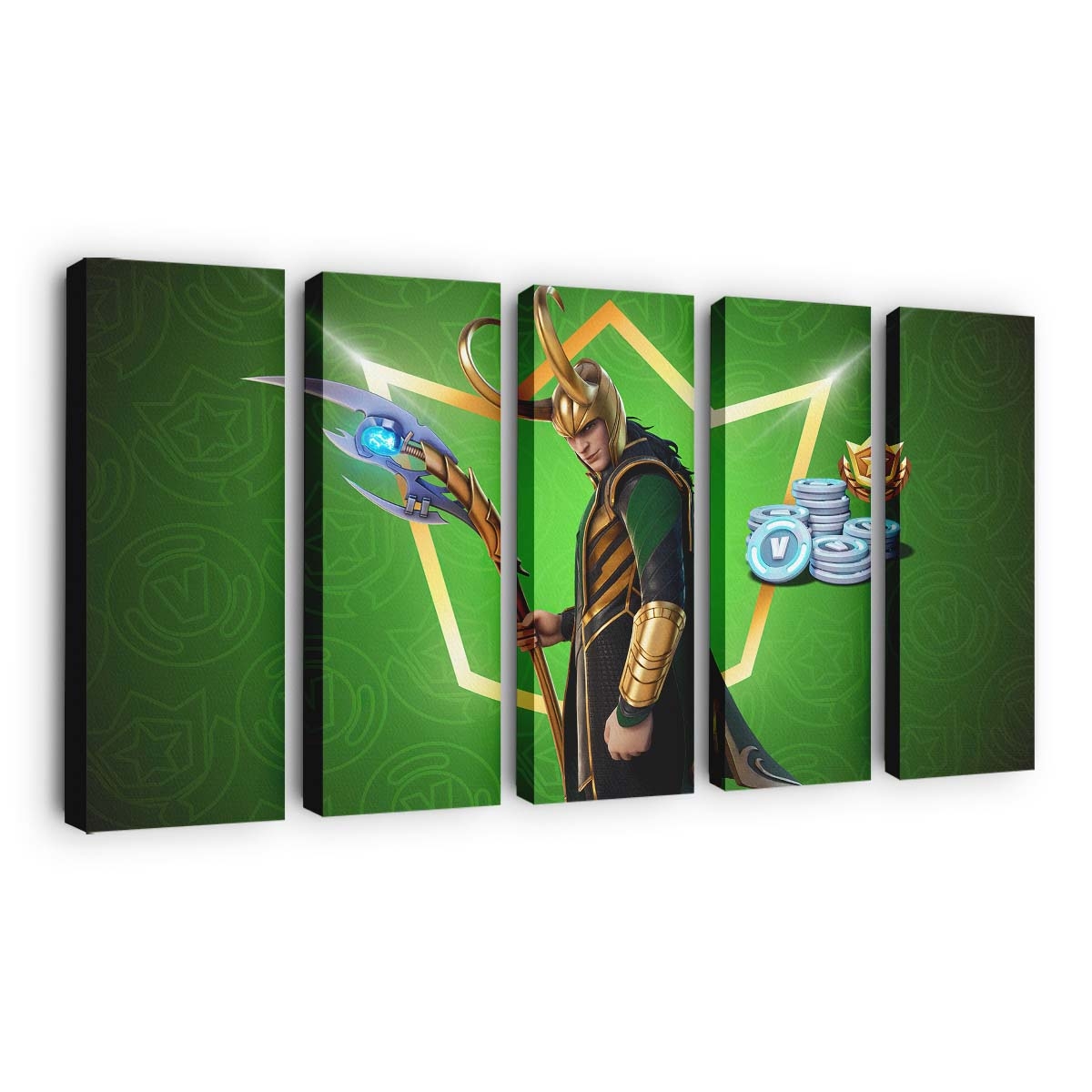 Loki Fortnite 2021 Leinwandbild - Wanddeko