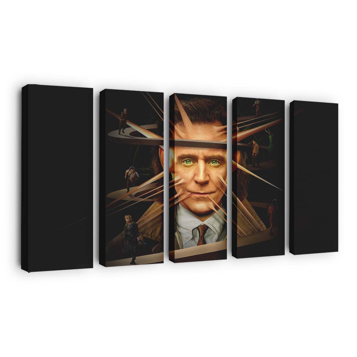 Loki Gott der Täuschung Leinwandbild - Wanddeko