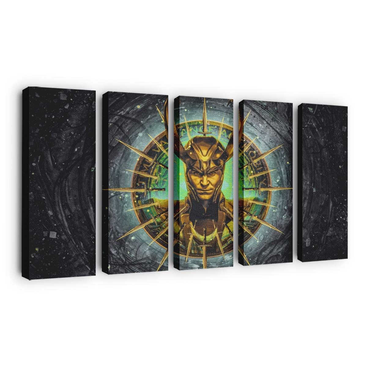 Loki Vermächtnis, das das Marvel-Multiversum prägt Leinwandbild - Wanddeko