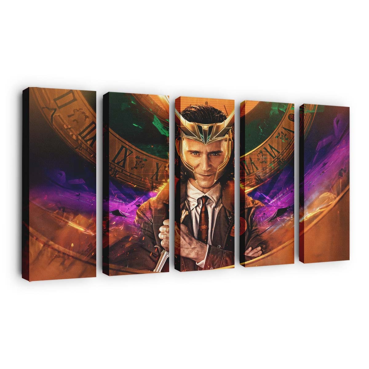 Loki Staffel 2 Finale Leinwandbild - Wanddeko