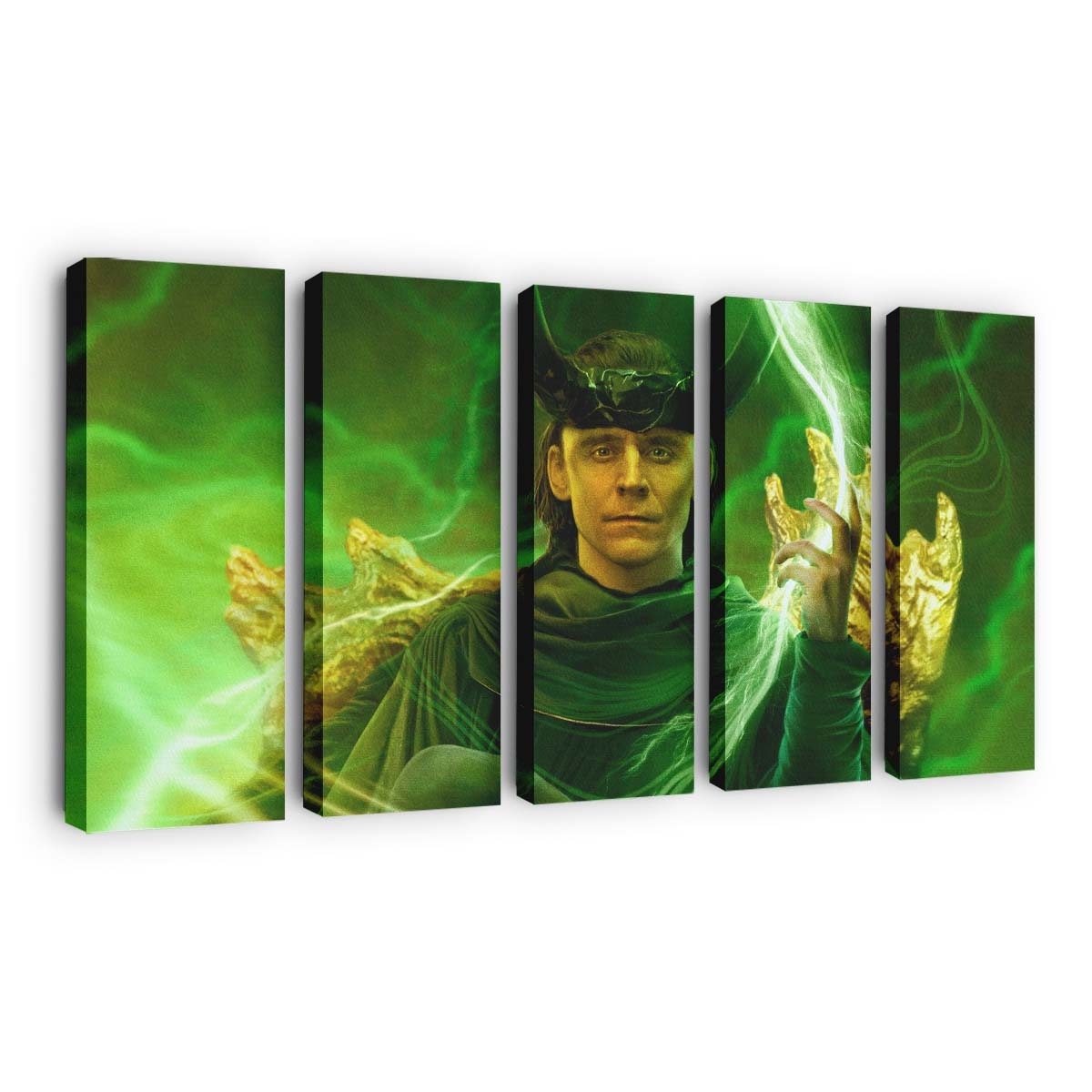 Loki Staffel 2 Unfug Leinwandbild - Wanddeko