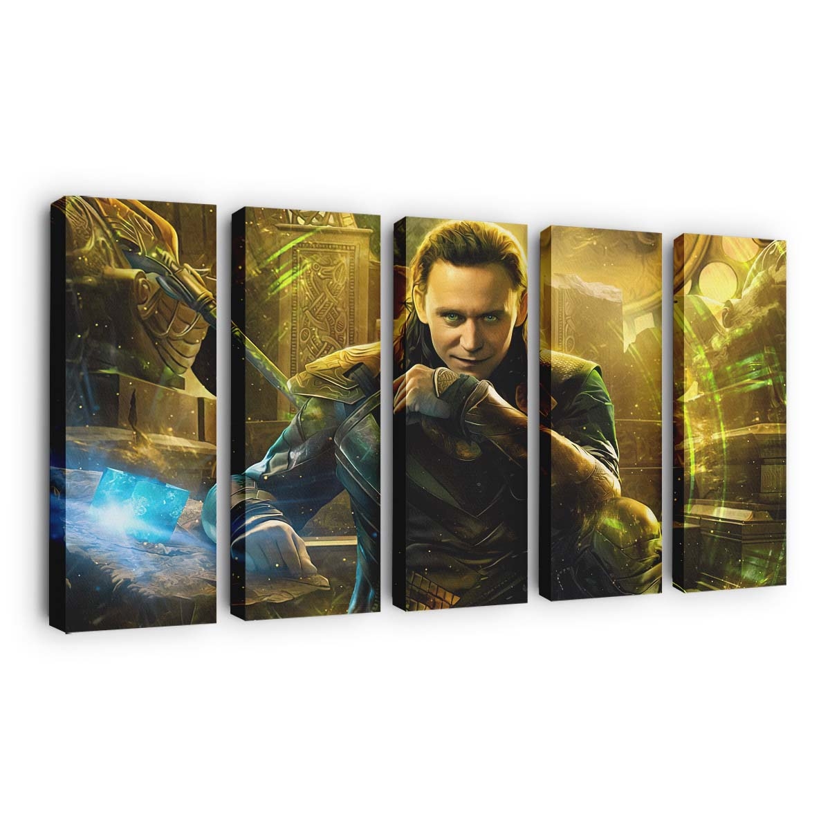 Loki, der Gott der Unruhe Leinwandbild - Wanddeko