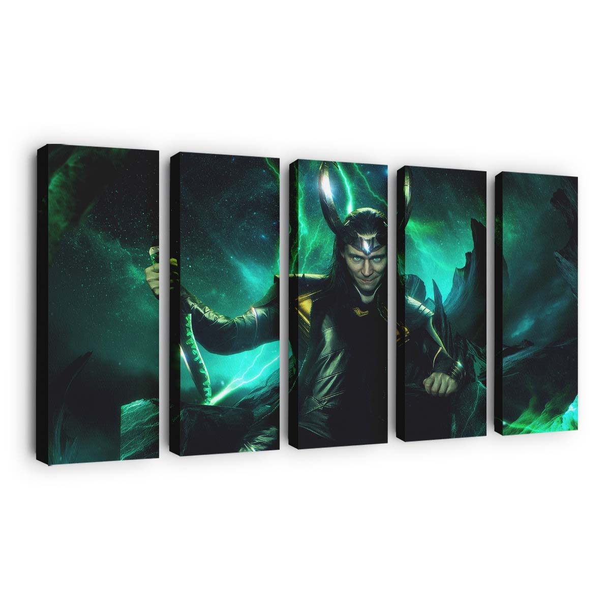 Loki, der König der Unruhe Leinwandbild - Wanddeko