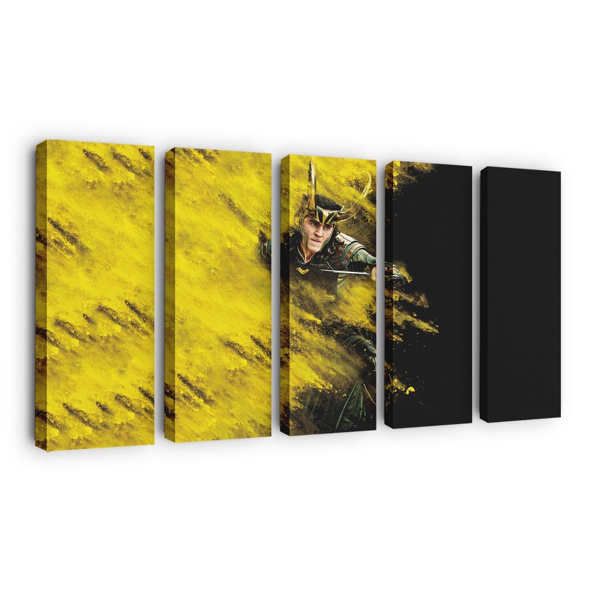 Loki Thor Ragnarok 2017 Leinwandbild - Wanddeko