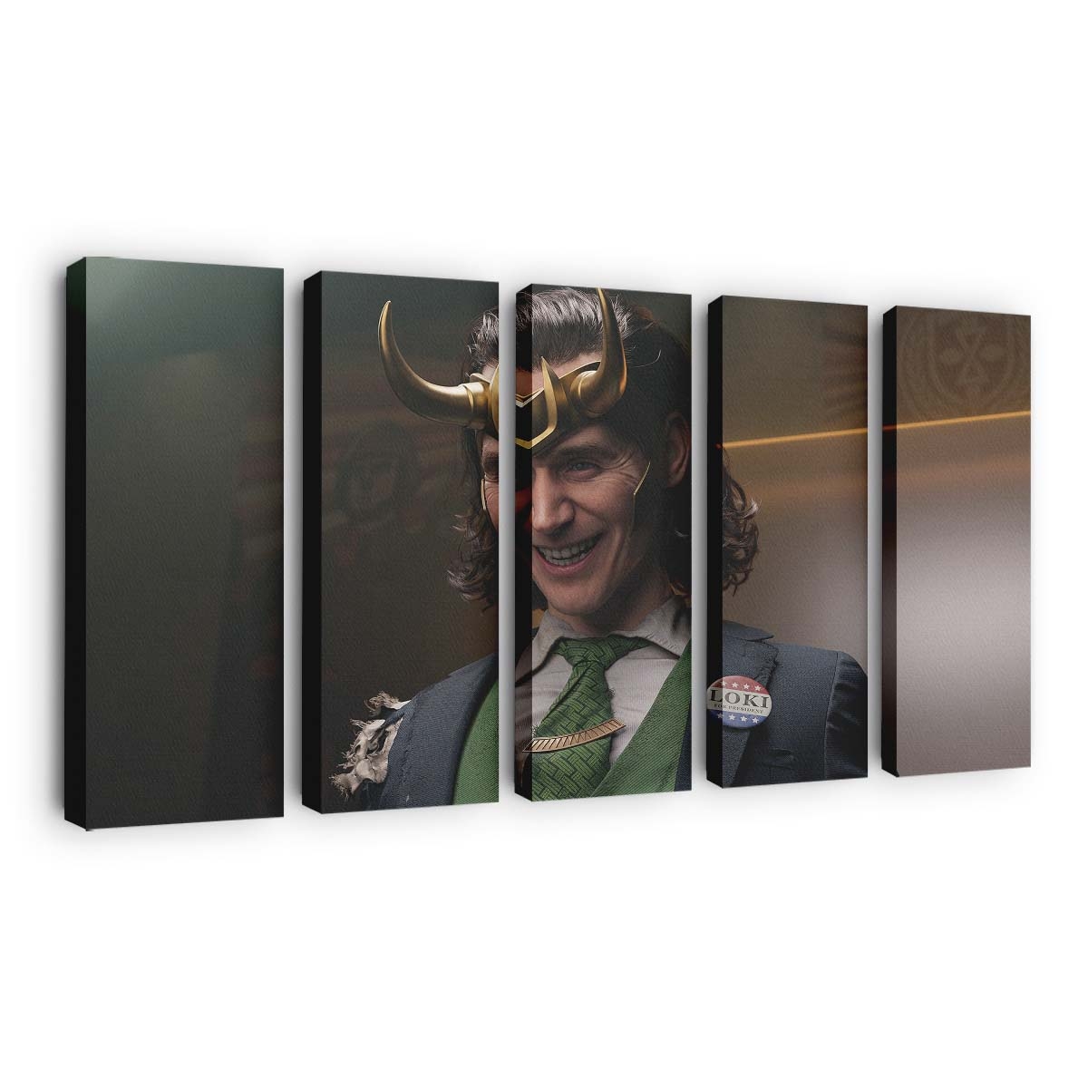 Loki TV-Serie CGI Leinwandbild - Wanddeko