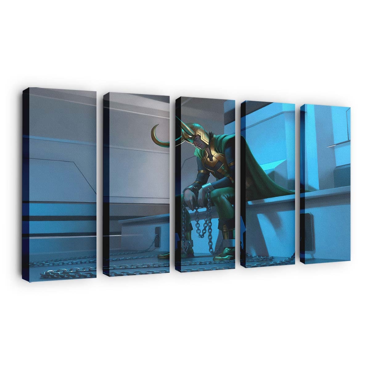 Marvel Böse Streiche und Bosheit Loki Leinwandbild - Wanddeko