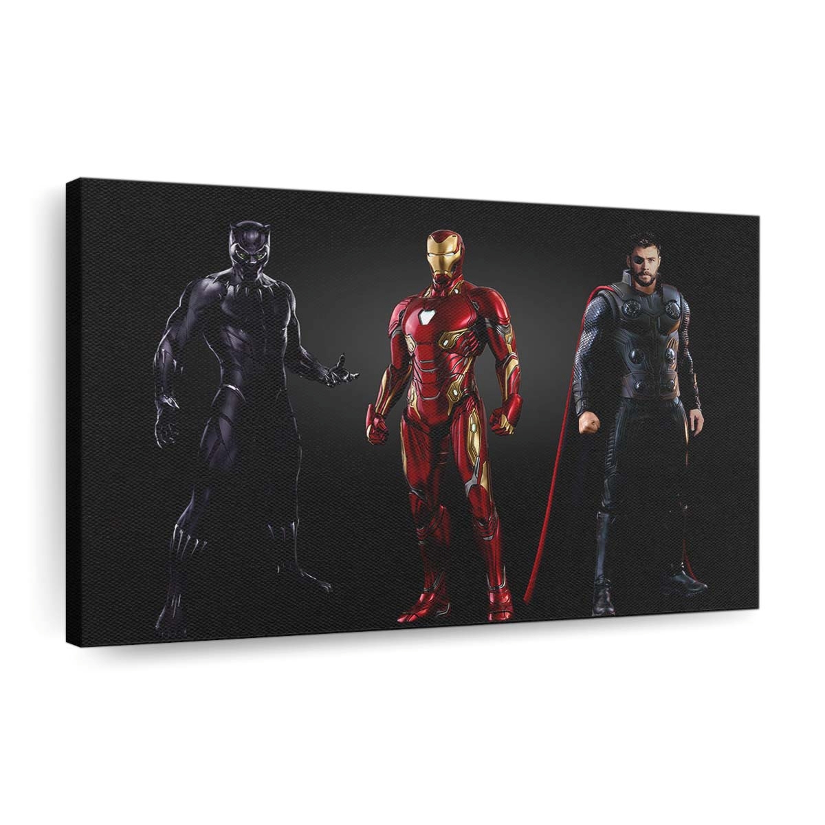 Black Panther Iron Man Thor Leinwandbilder | Wanddeko