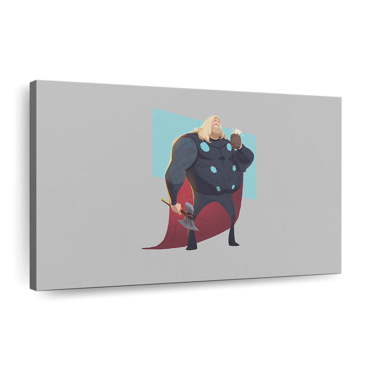 Fat Thor Leinwandbilder | Wanddeko