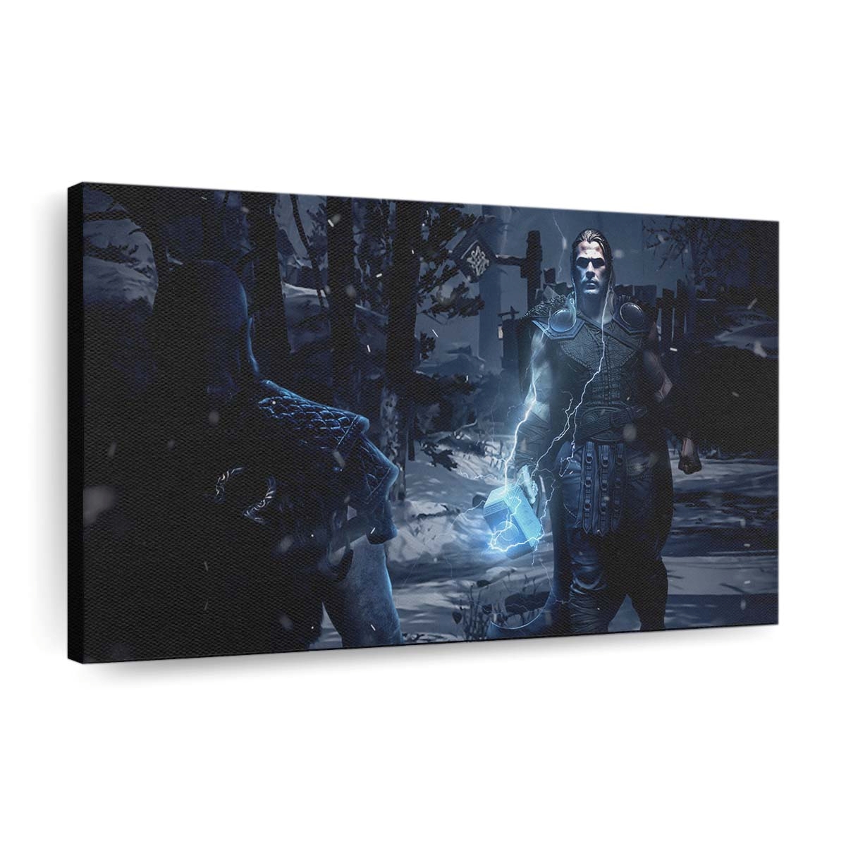 Kratos Vs Thor Leinwandbilder | Wanddeko