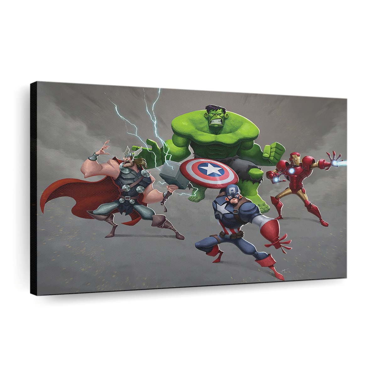 Mini Superheroesart Leinwandbilder | Wanddeko