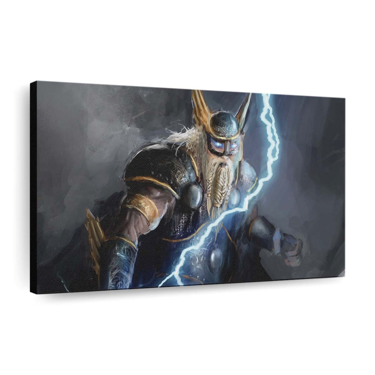Norse God Of Lightning Leinwandbilder | Wanddeko