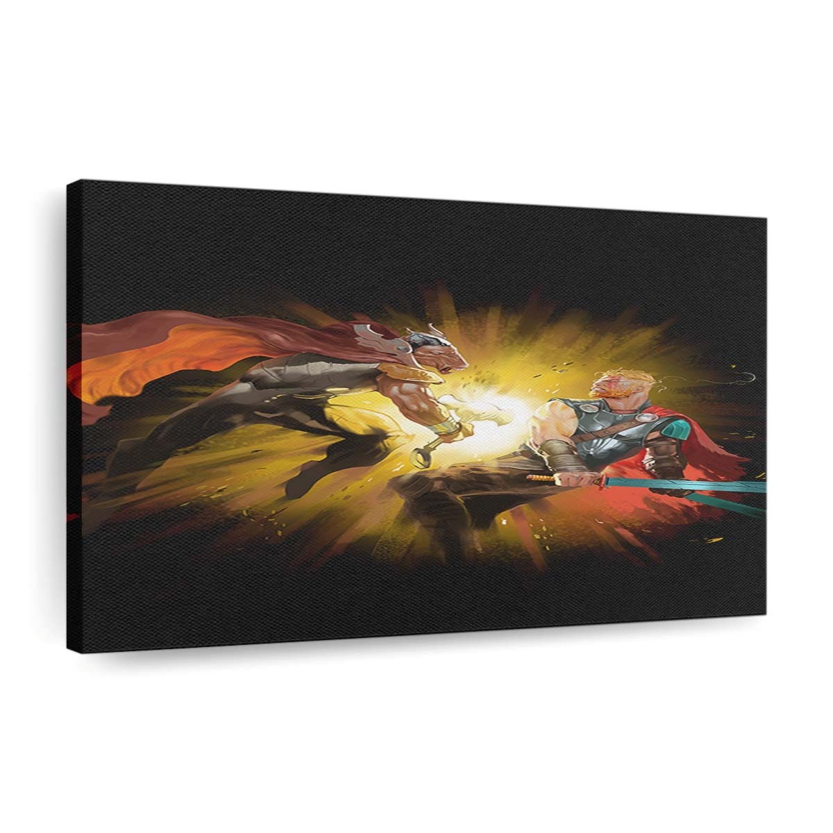 Odinson Vs Beta Ray Bill Leinwandbilder | Wanddeko