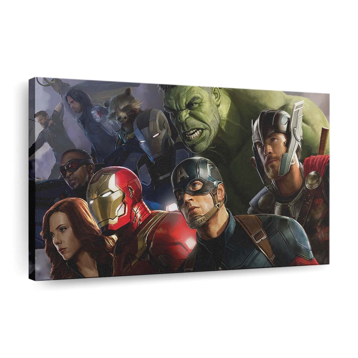 Road To Avengers Infinity War Artwork Leinwandbilder | Wanddeko