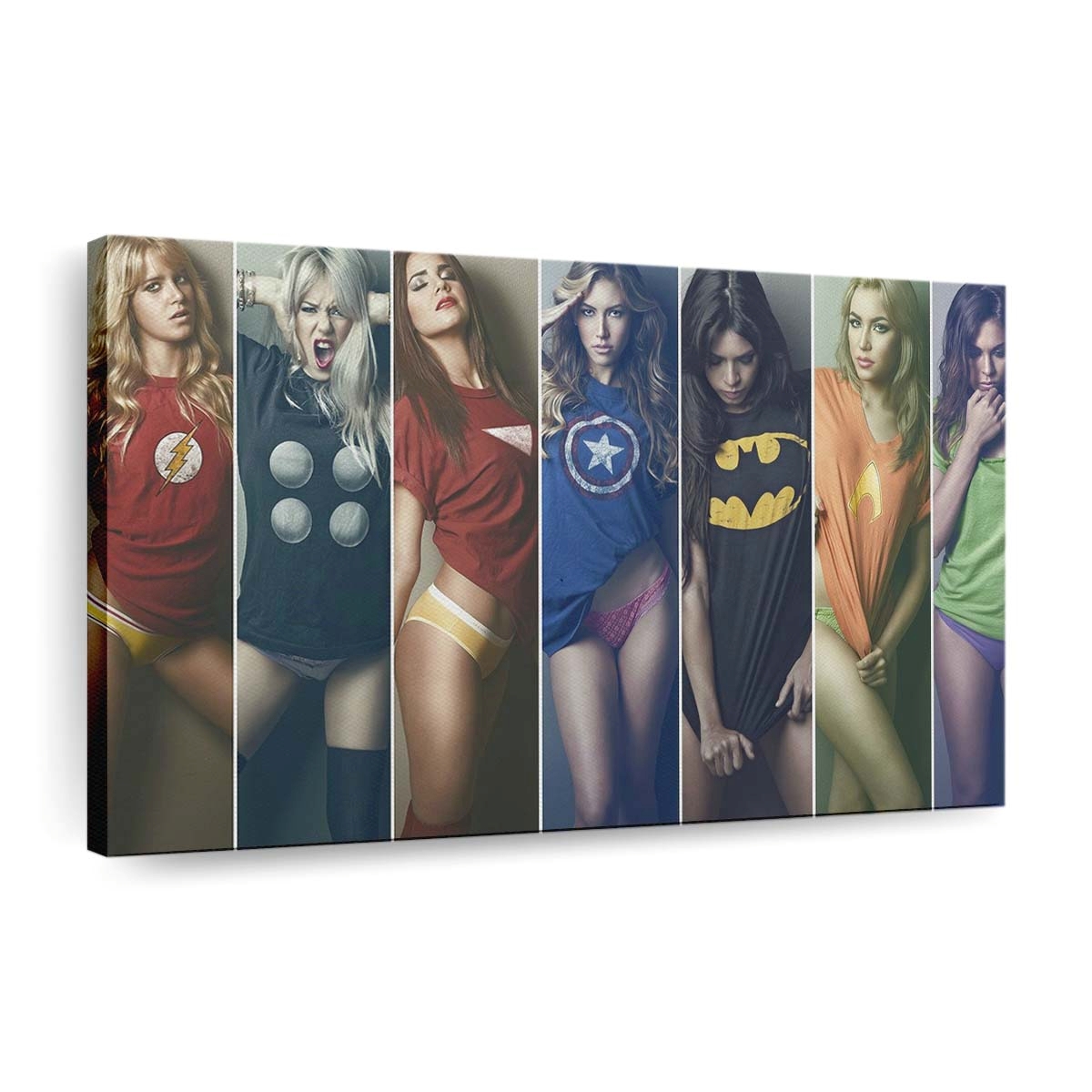 Supergirls Wallpap Leinwandbilder | Wanddeko
