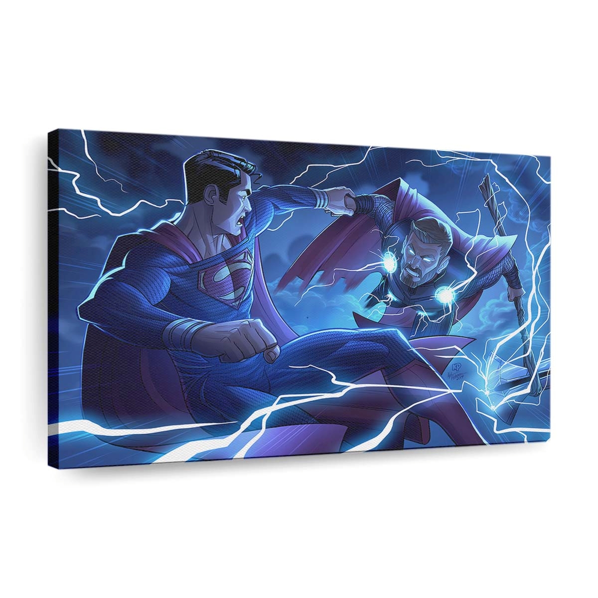 Superman And Thor Leinwandbilder | Wanddeko