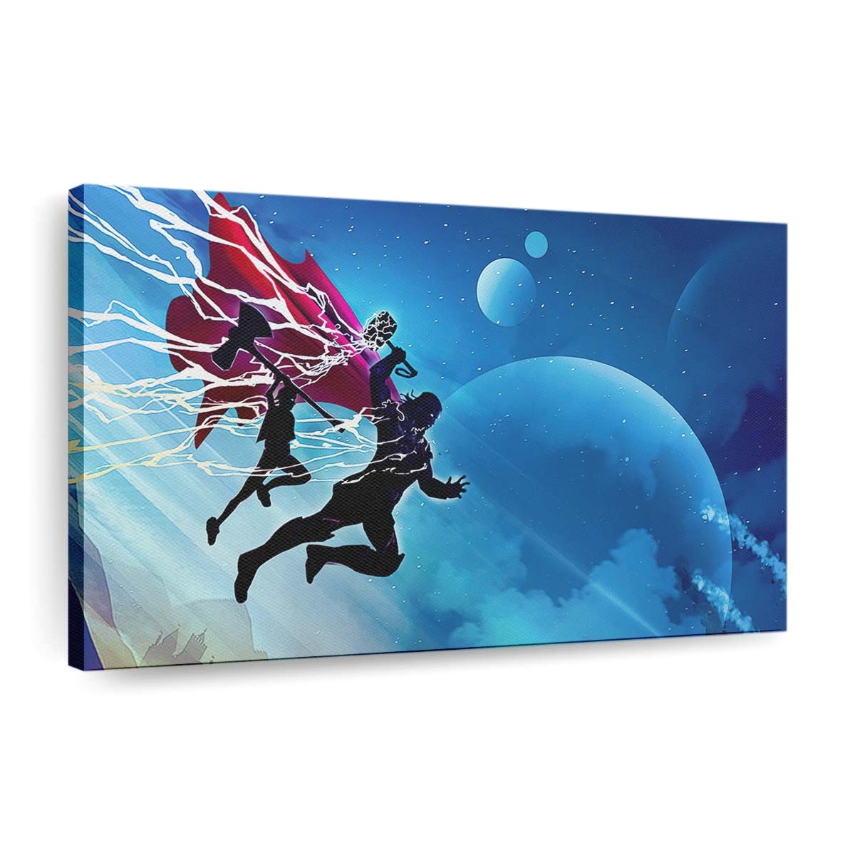 The Thorlove And Thunder Leinwandbilder | Wanddeko