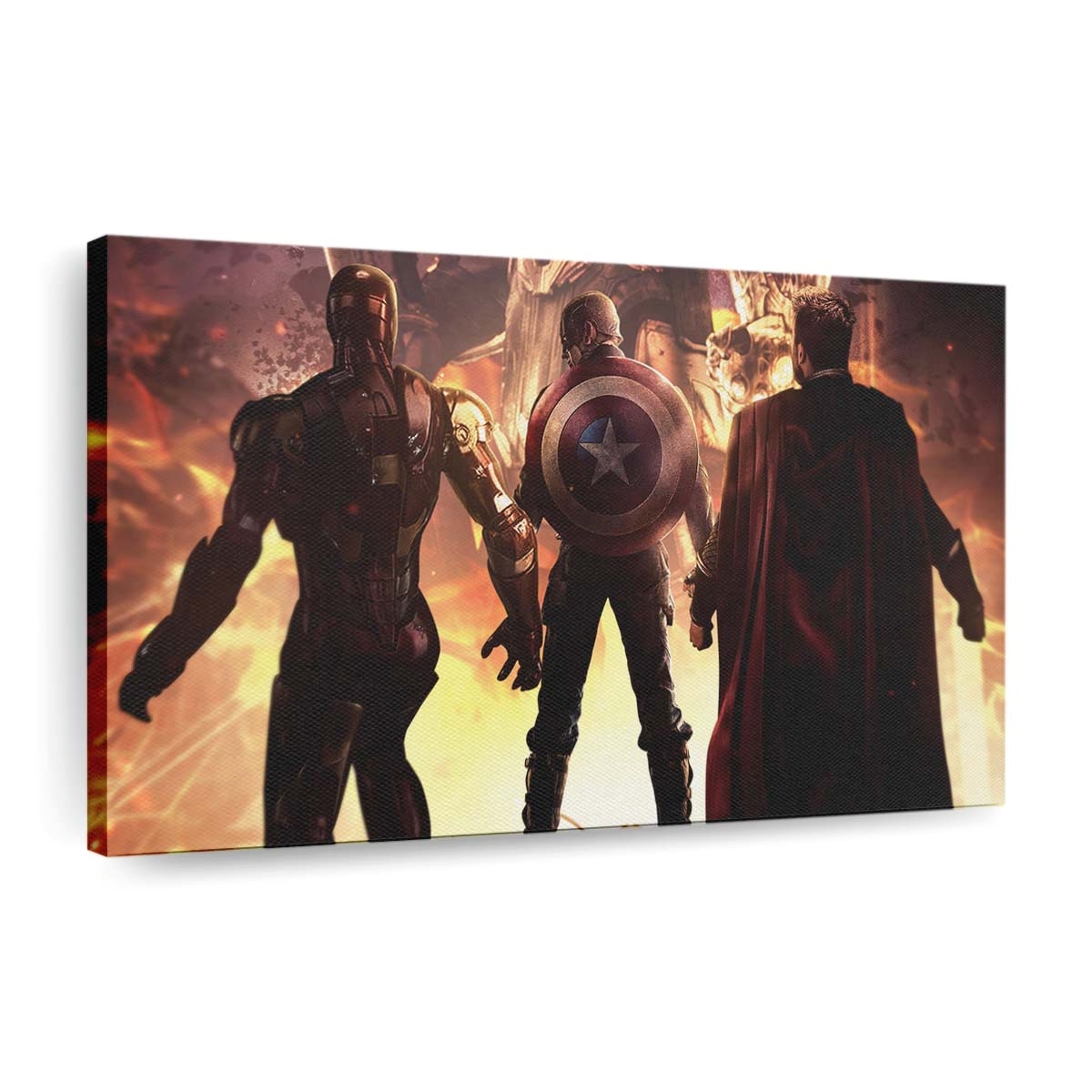 The Trinity Avengers Endgame Leinwandbilder | Wanddeko