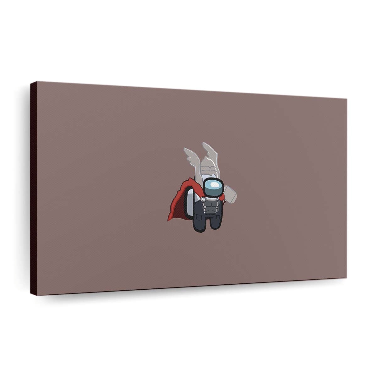 Thor Among Us Minimal Leinwandbilder | Wanddeko