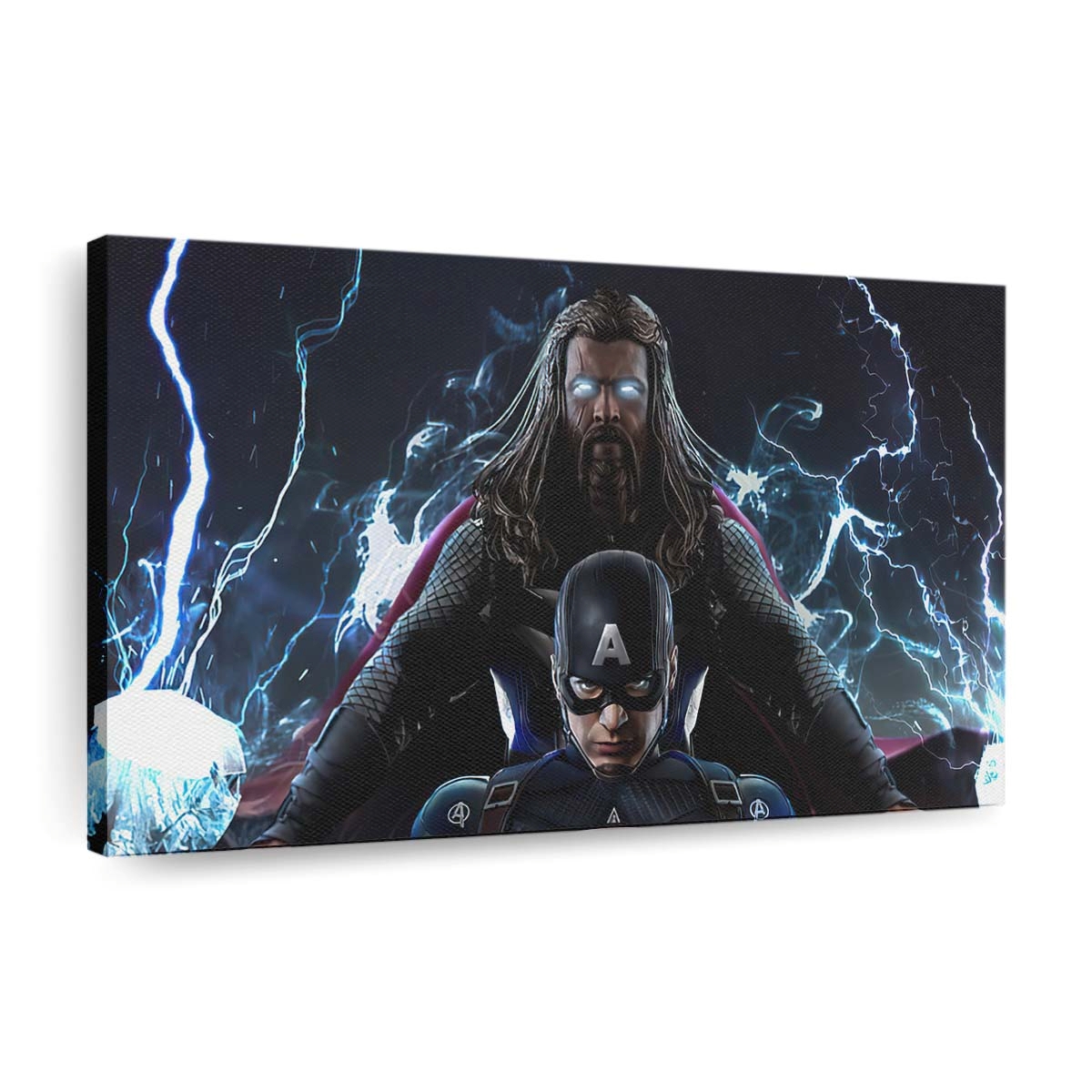 Thor And Captain America Leinwandbilder | Wanddeko