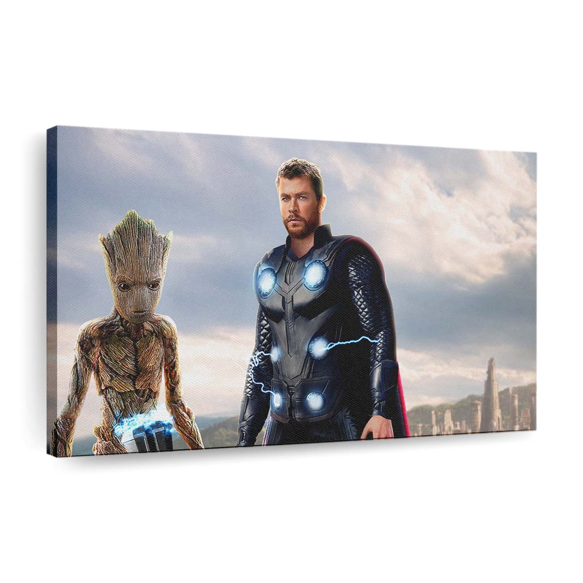 Thor And Groot 2 Leinwandbilder | Wanddeko