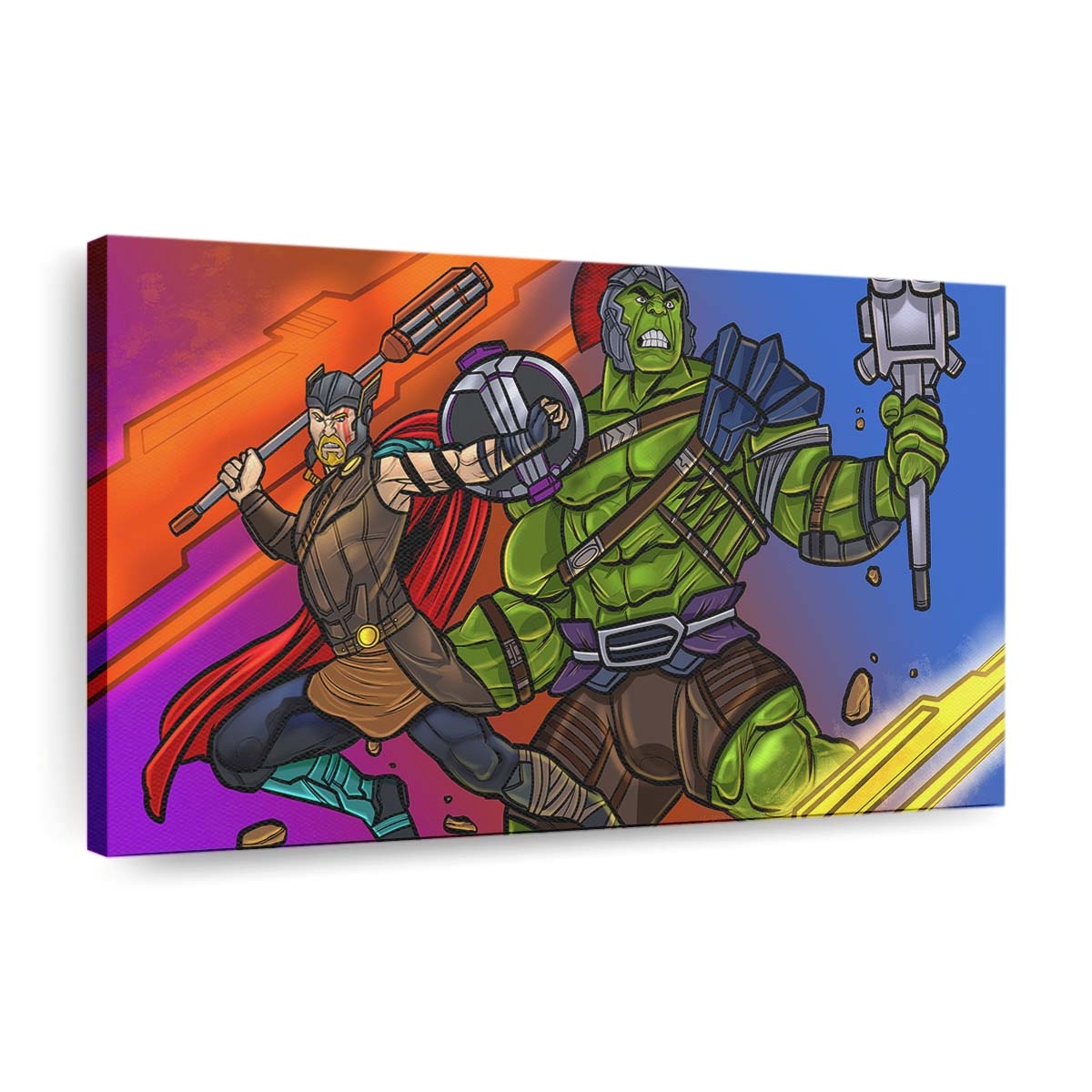 Thor And Hulk Leinwandbilder | Wanddeko