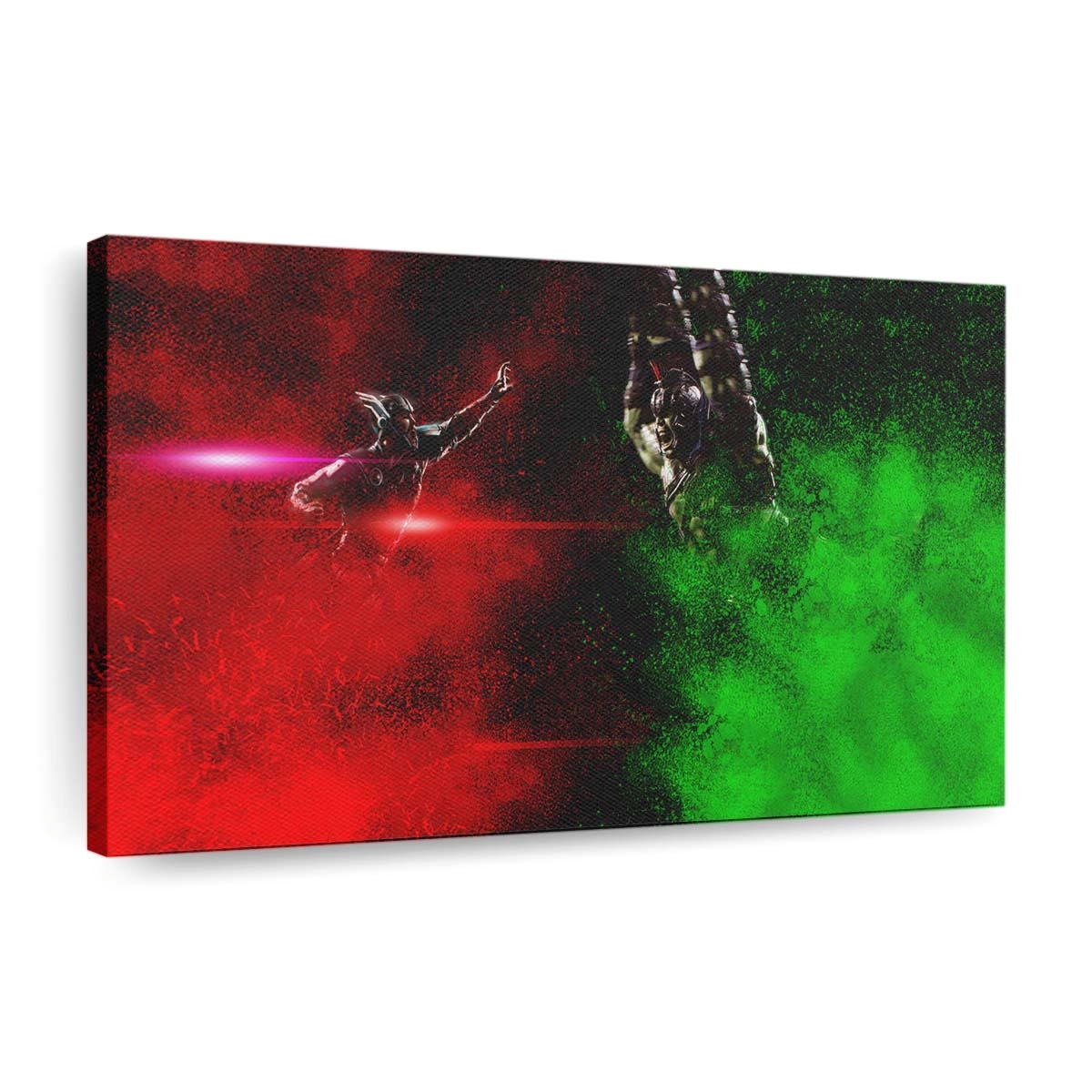 Thor And Hulk In Thor Ragnarok Leinwandbilder | Wanddeko