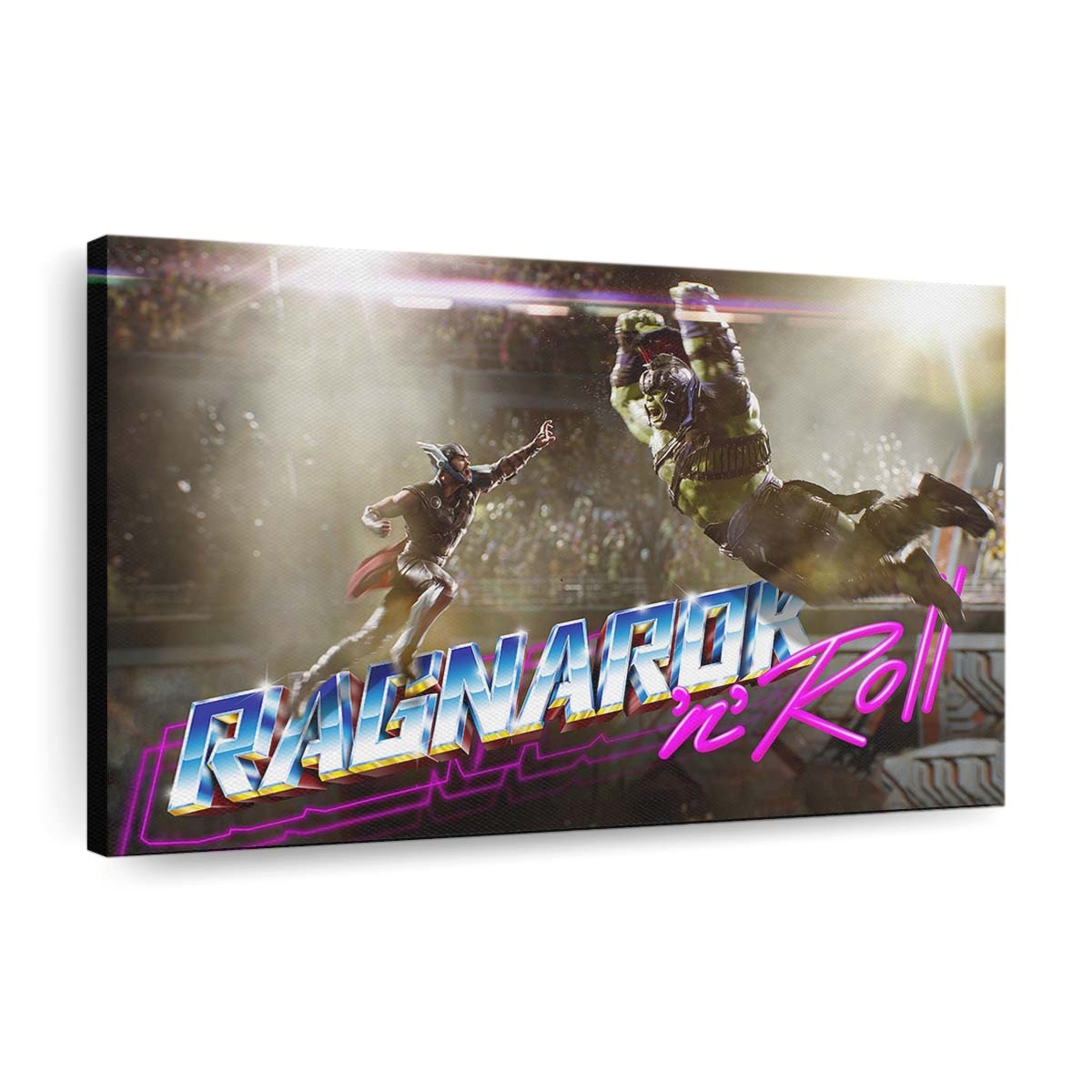 Thor And Hulk In Thor Rangnarok 2017 Leinwandbilder | Wanddeko