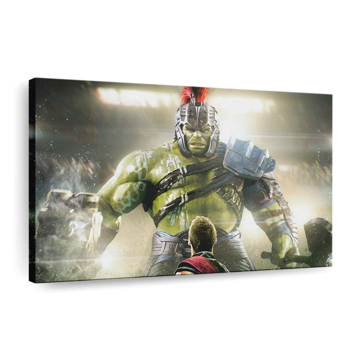 Thor And Hulk In Thor Rangnarok Leinwandbilder | Wanddeko