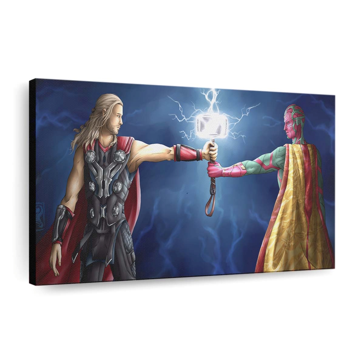 Thor And Vision Leinwandbilder | Wanddeko
