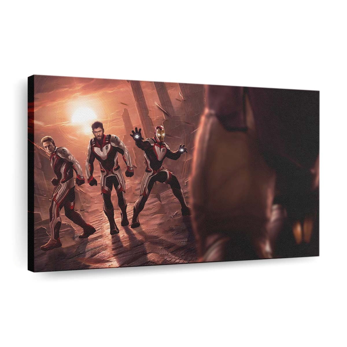 Thor Captain America Iron Man In Quantum Realm Suit Avengers Endgame 2019 Leinwandbilder | Wanddeko